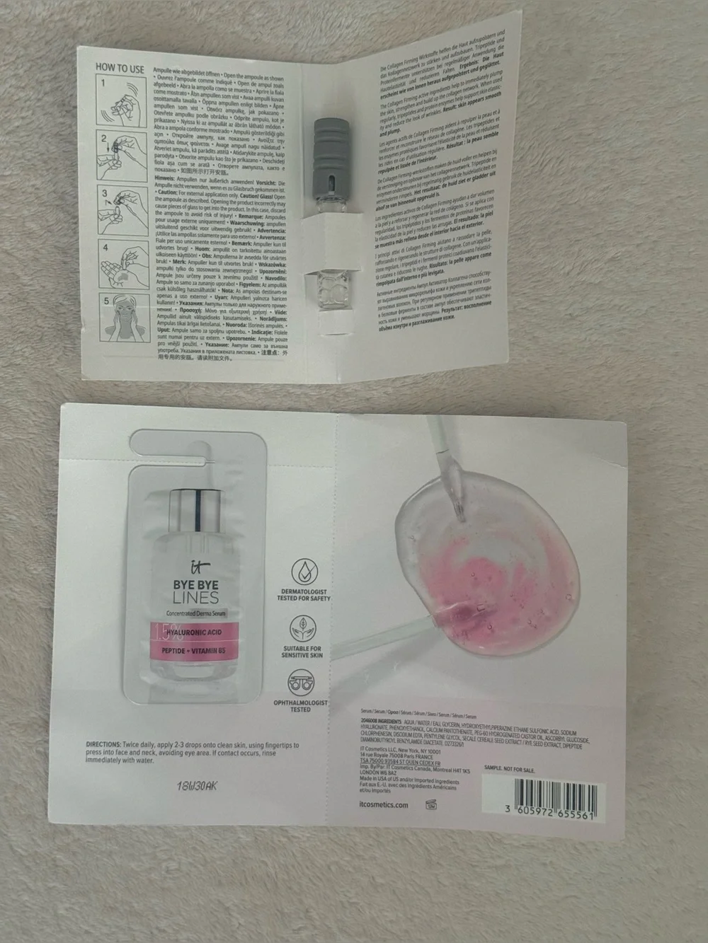 16-Piece Luxury Skincare Sample Collection